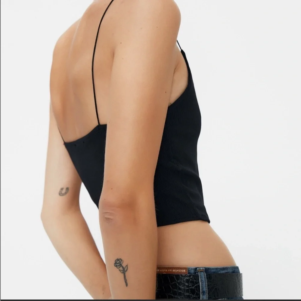 ZARA Rib Bandeau top - Picture 3 of 16